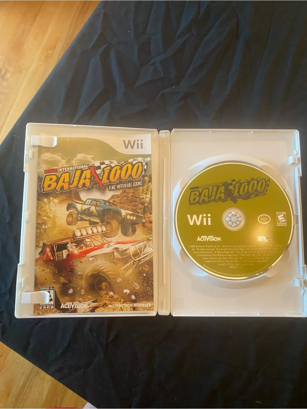 Baja 1000 Wii Game - Brown Cover